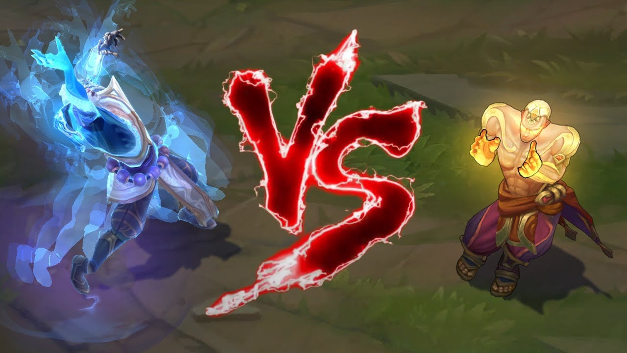 폭풍용 리신 VS 신의 권 리신 롤 스킨 비교 [Storm Dragon Lee Sin VS God Fist Lee Sin]