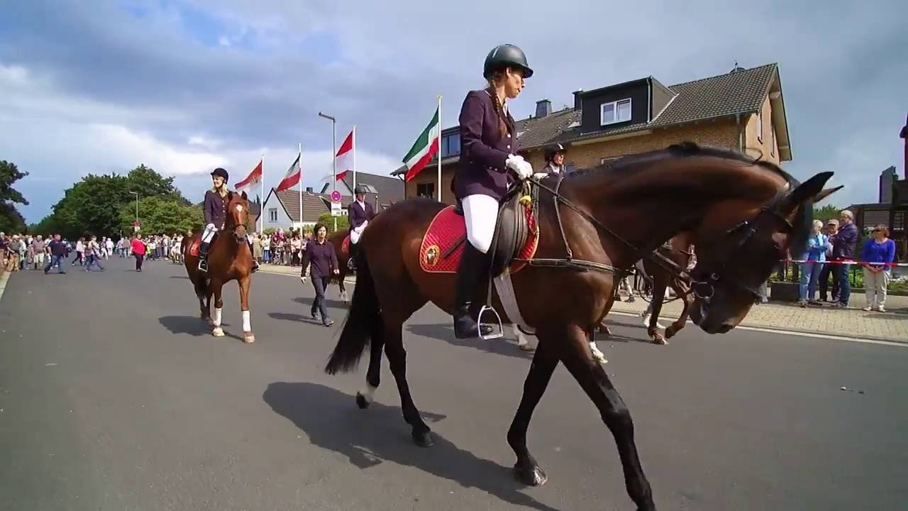 Schützenfest in Rosellerheide - Die Königsparade  26.Juni 2016