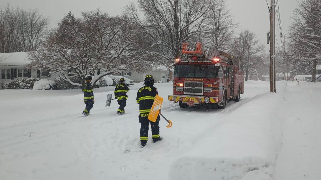 Possible Gas Leak on Wildwood Drive–Burlington Fire Responds