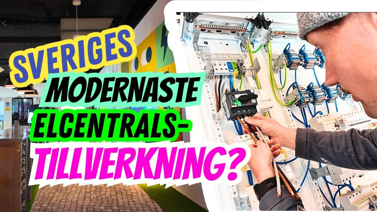 SVERIGES modernaste elcentrals-tillverkning?