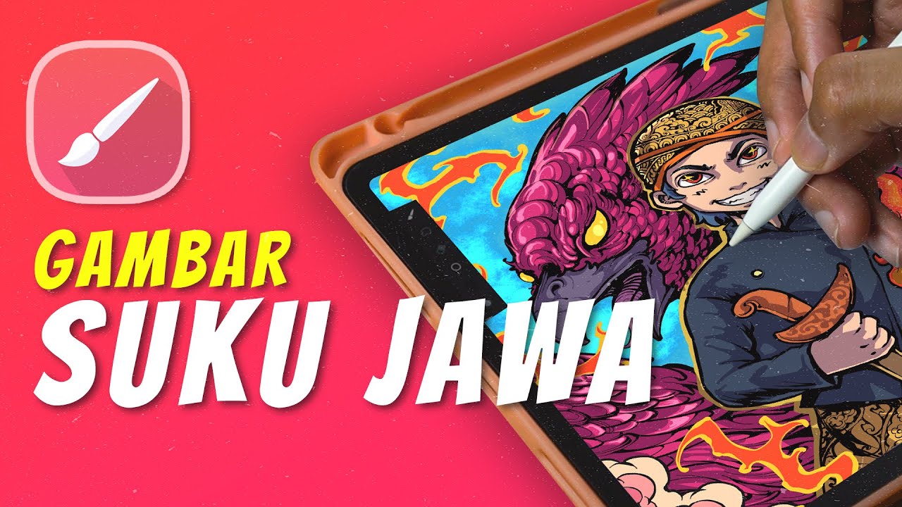 PERTAMA KALI GAMBAR SUKU JAWA DI INFINITE PAINTER!!