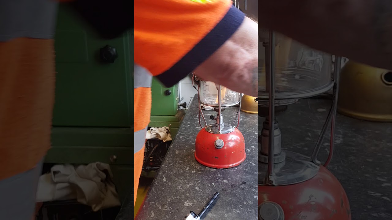 lighting a tilly lamp the right way