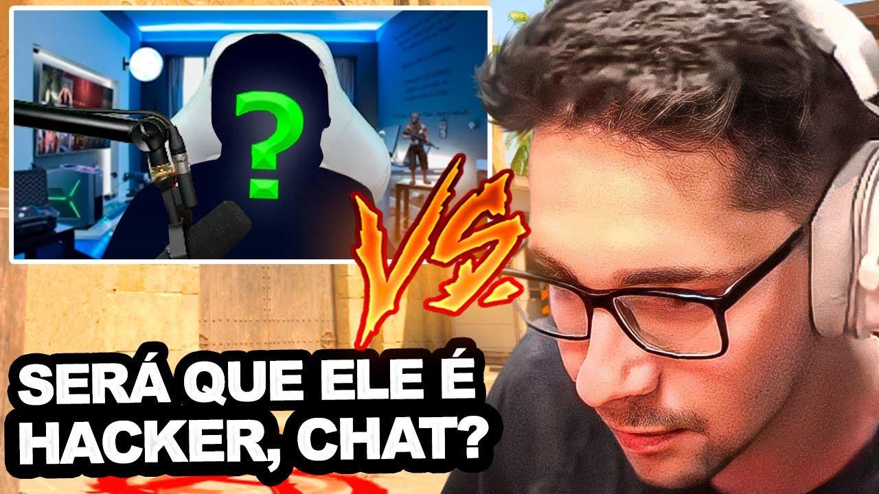 Enfrentei um STREAMER FAMOSO no CS 2 e nunca TILTEI TANTO!