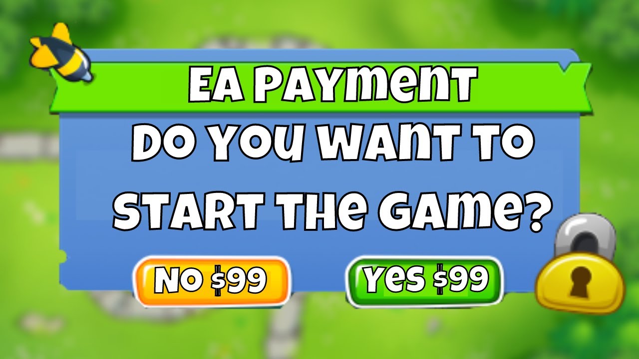 If EA Owned Bloons TD 6... (BTD6 Meme)