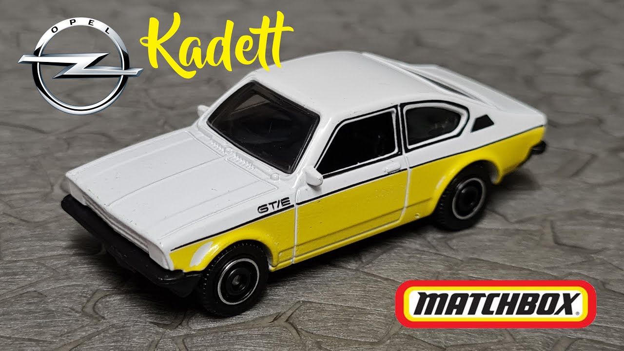 Unboxing 1975 Opel Kadett C GT/E Matchbox Mattel 2022