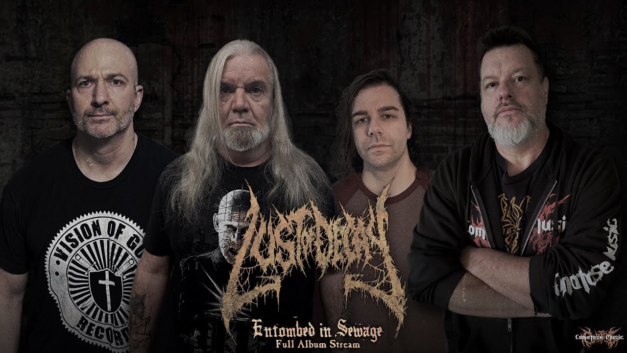LUST OF DECAY 'Entombed in Sewage' (Full Album Stream / 2025)