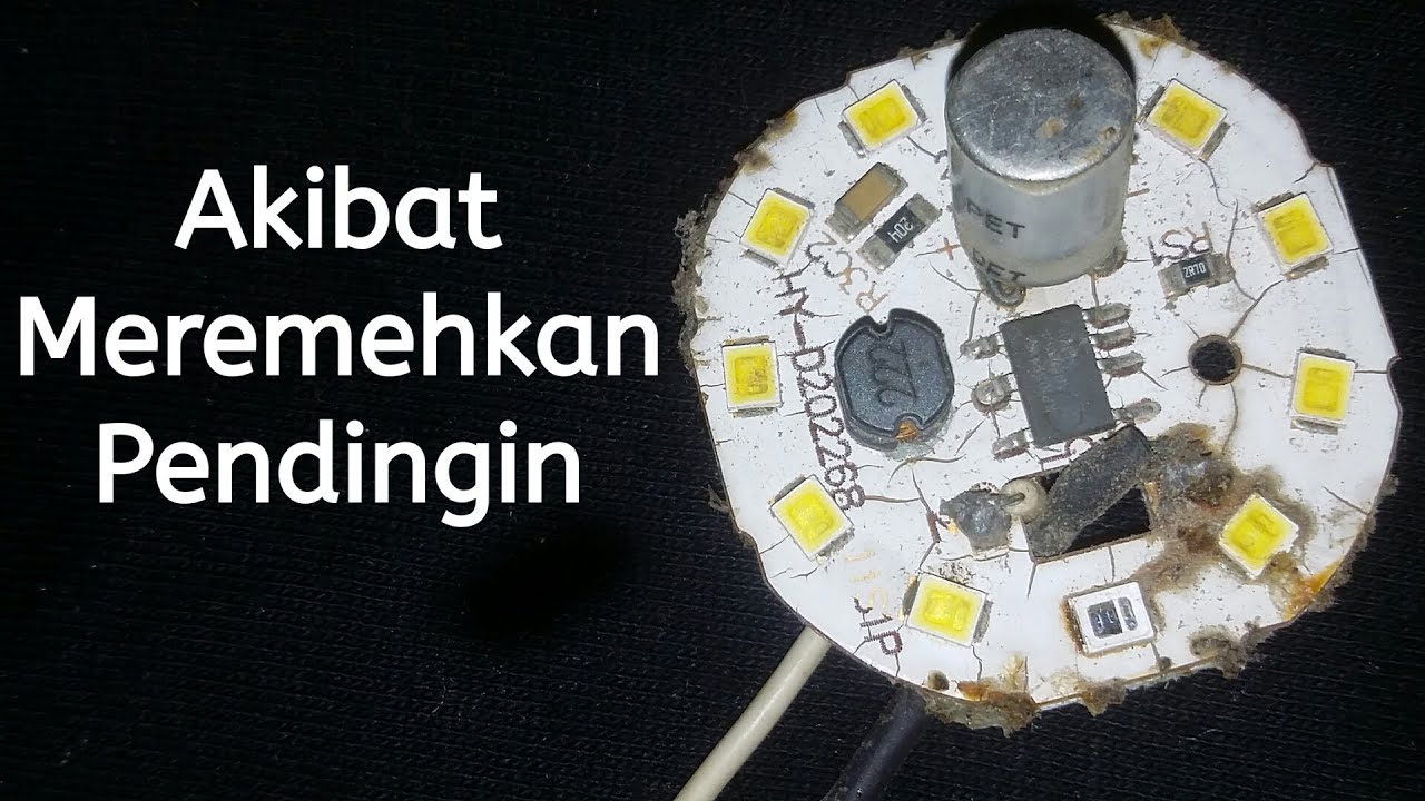 Fungsi heatsing pada lampu led,