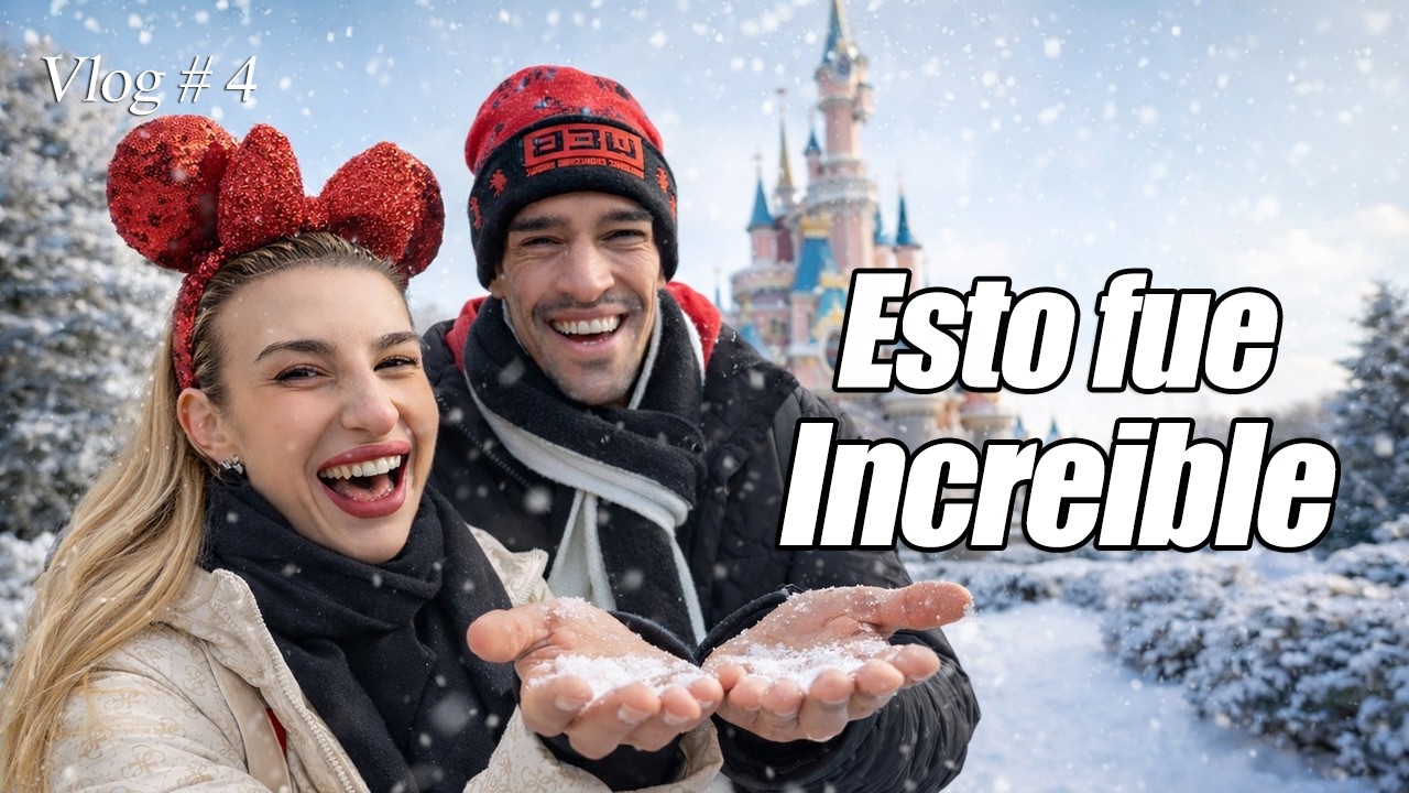 El final que NO esperábamos DISNEYLAND PARIS | Vlog 4 AÑO NUEVO