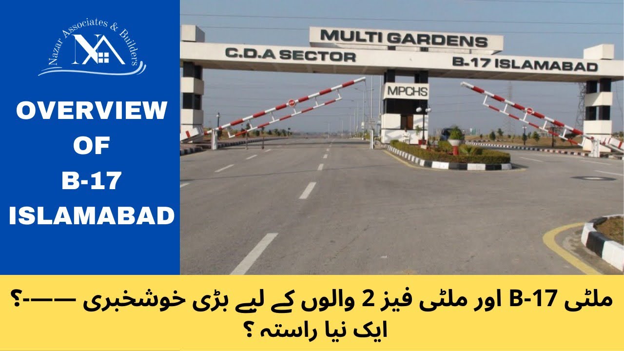 B-17 | Phase-2 | Development | Margalla Avenue | MPCHS | Islamabad | Latest Updates | Location