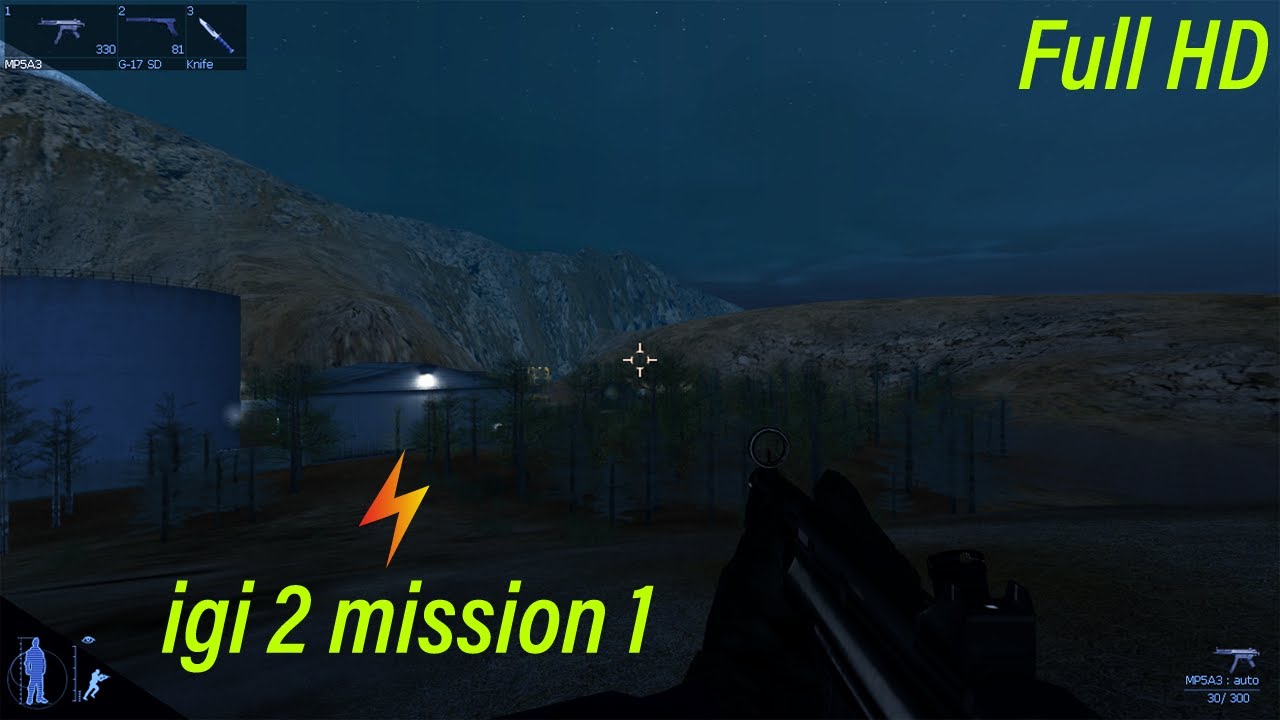IGI 2 Mission 1 - Infiltration | complete | objectives | easy way | speedrun | Hindi,English | knife
