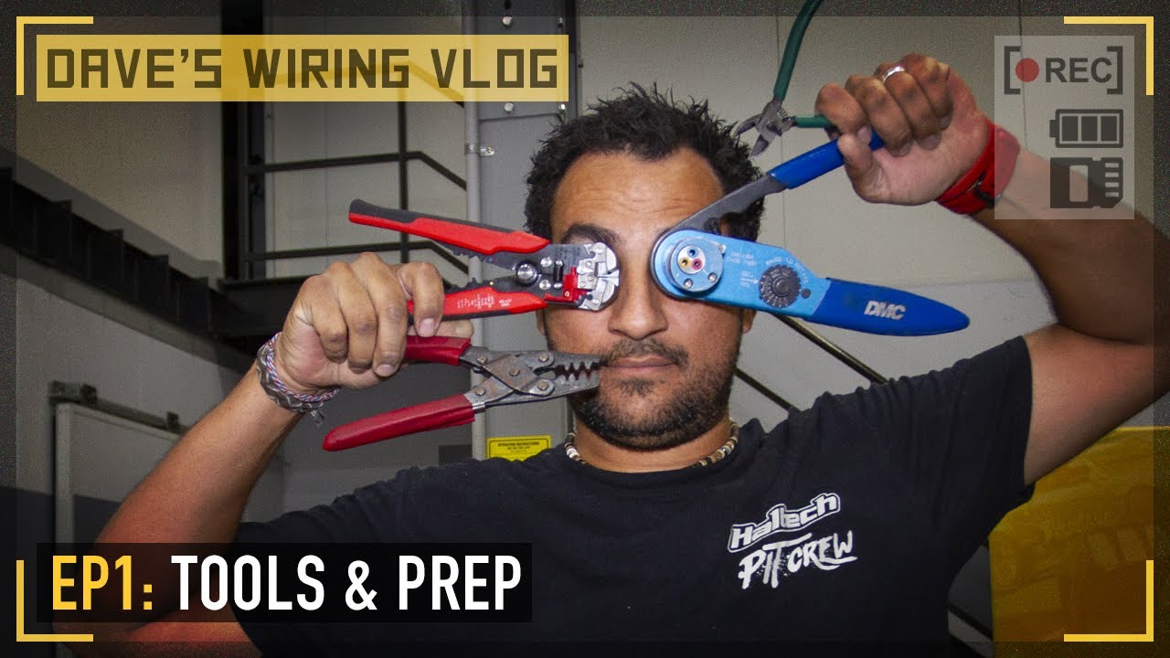 🎥 Ep1: The car, the wiring tools and the harness prep | DAVE'S WIRING VLOG
