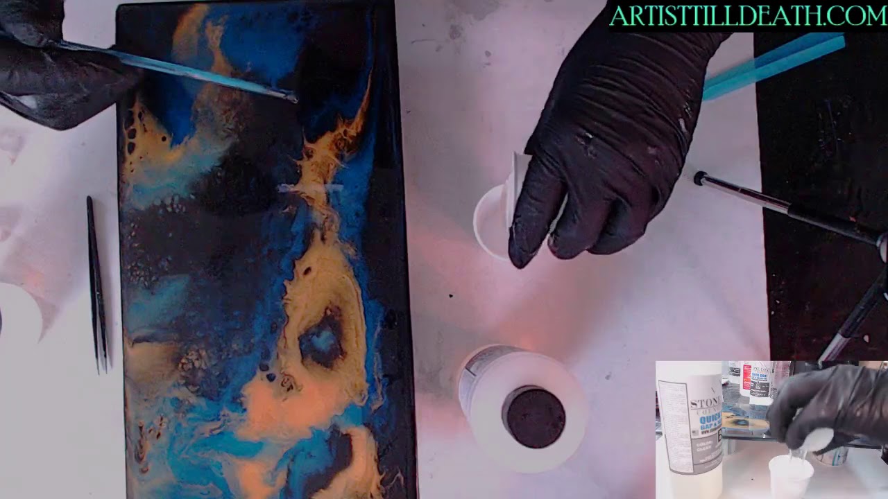 What is a resin flood coat and HOW TO do it!
