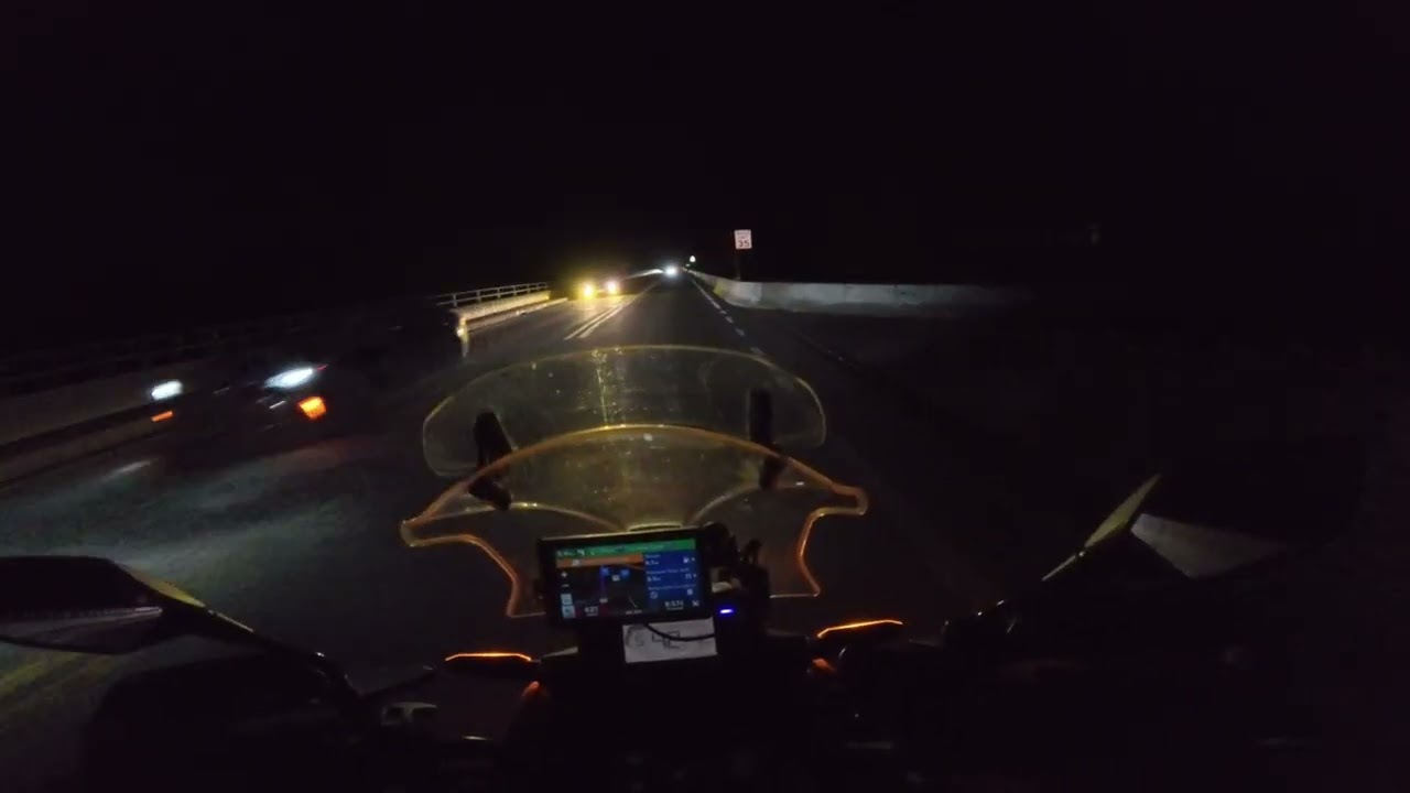 Honda #nc750x DCT Ride 86 Pt. 4 - Berkeley Springs WV To Everett PA NightRide - #insta360acepro