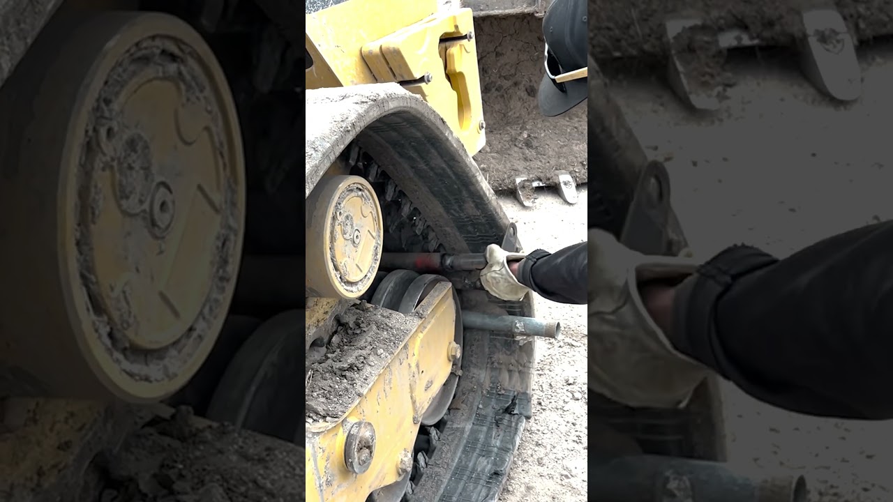 Установите гусеницы Skid Steer обратно за 5 минут!