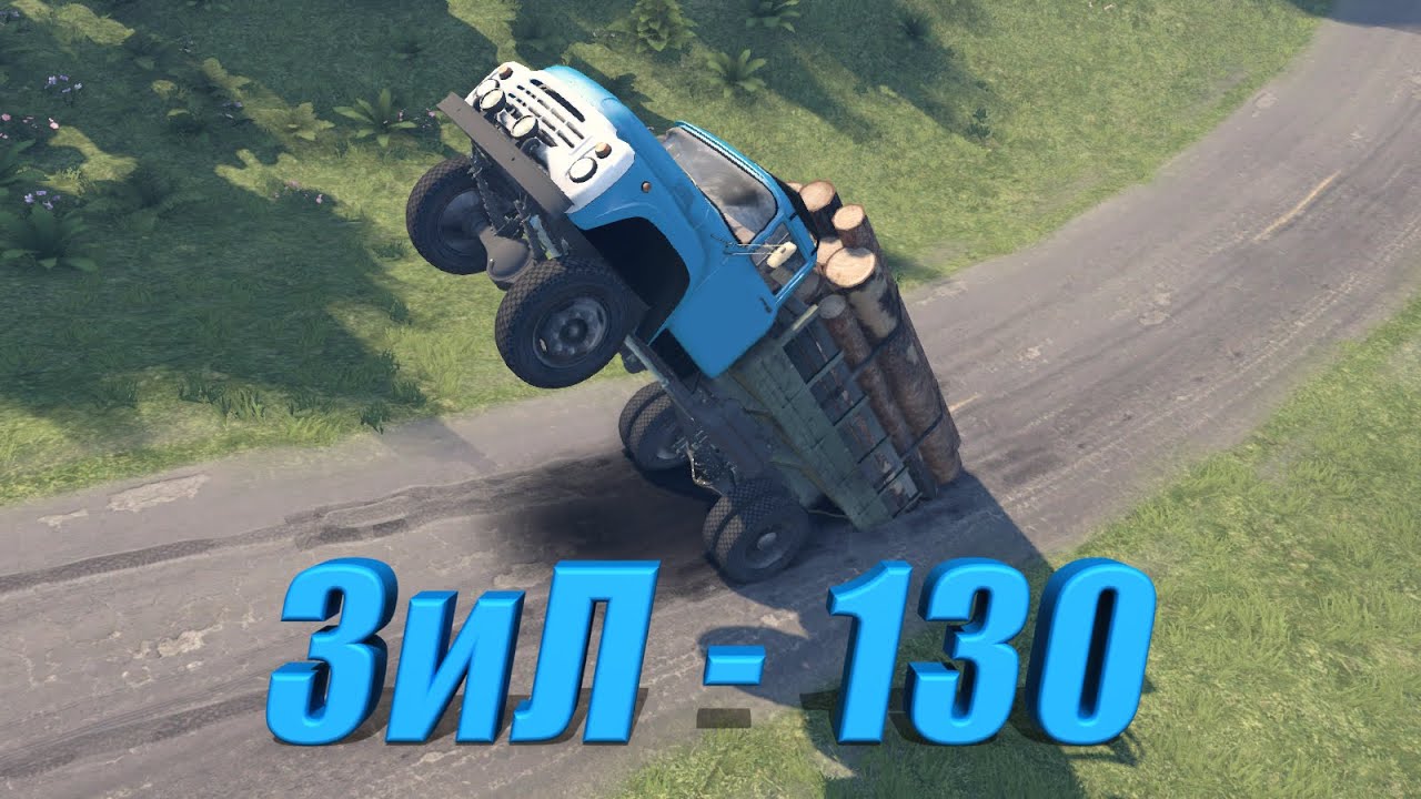 SpinTires обзор мода ( Зил 130 с Конвейера )