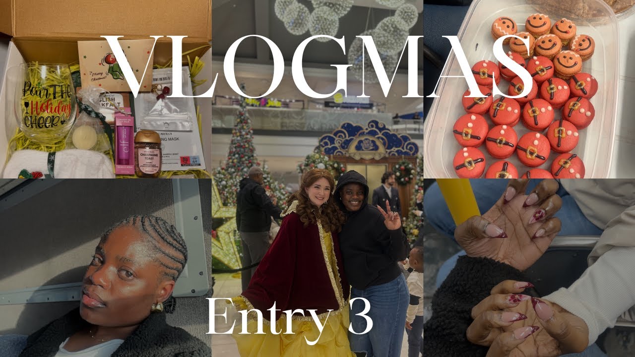 VLOGMAS 2025 Entry 3| I went to the North Pole + Exams are finally overrr