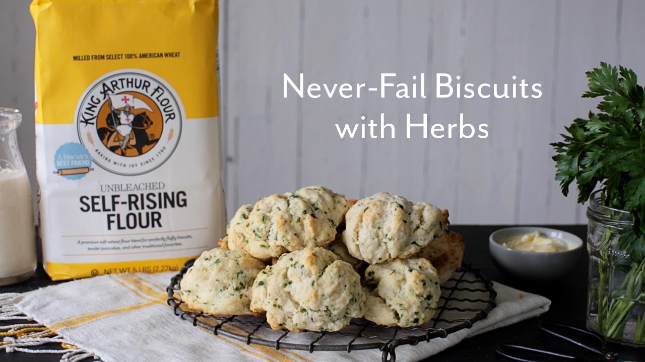 Never-Fail Biscuits with Herbs