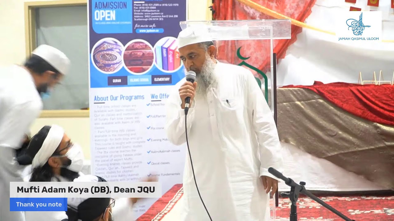 Jamiah Qasimul Uloom: Sahih Al-Bukhari Completion 2021