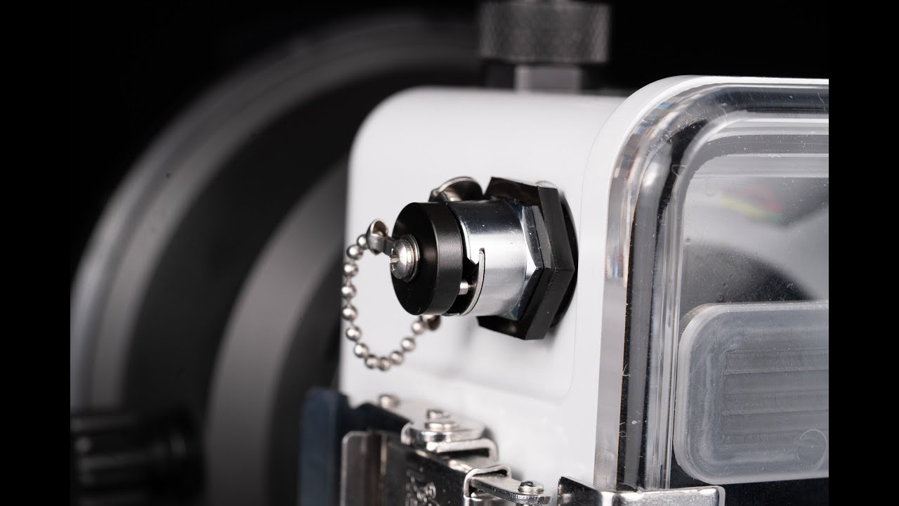 Installing a Vacuum Test Valve in an Ikelite DLM Underwater Housing