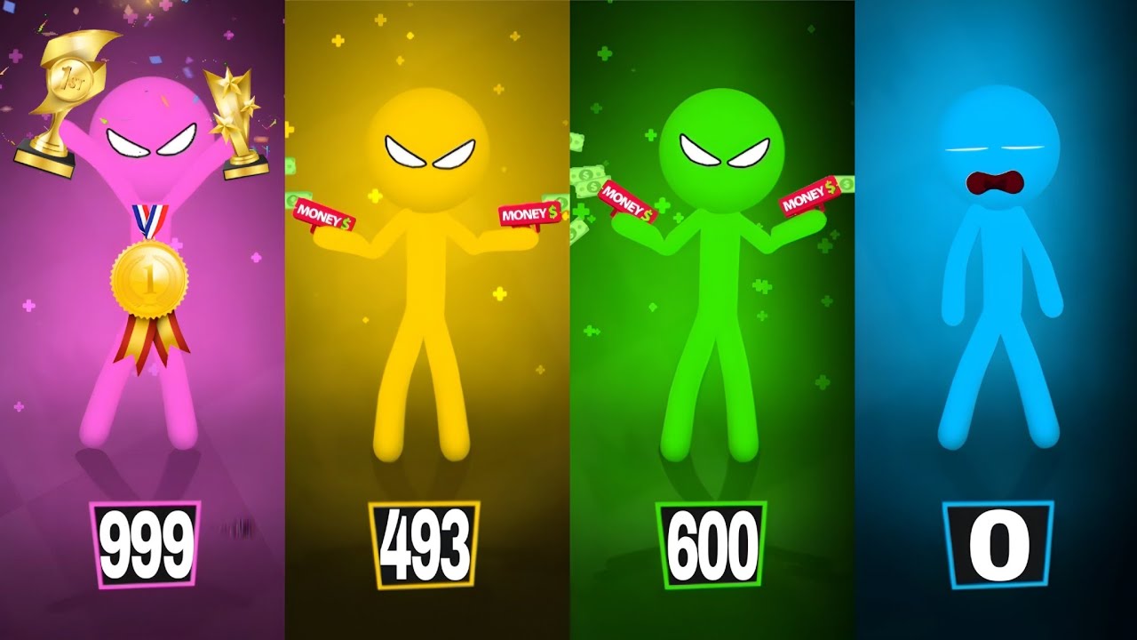 Intense Moments & Wins! Stickman Fight Highlights - Stick Party 234 MiniGames