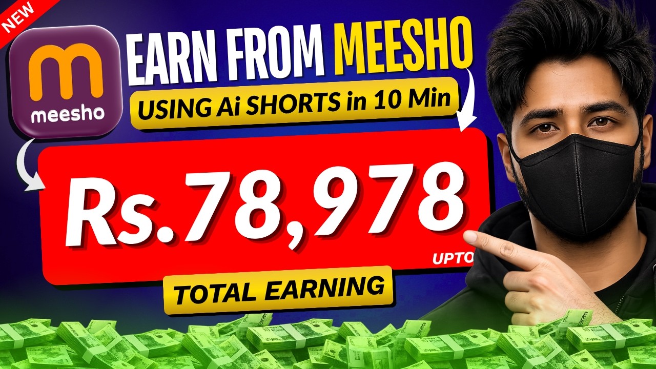 AI Video बनाकर Meesho से कमाए पैस 💸| How To Earn Money From Meesho App 😍 ( Full Tutorial )