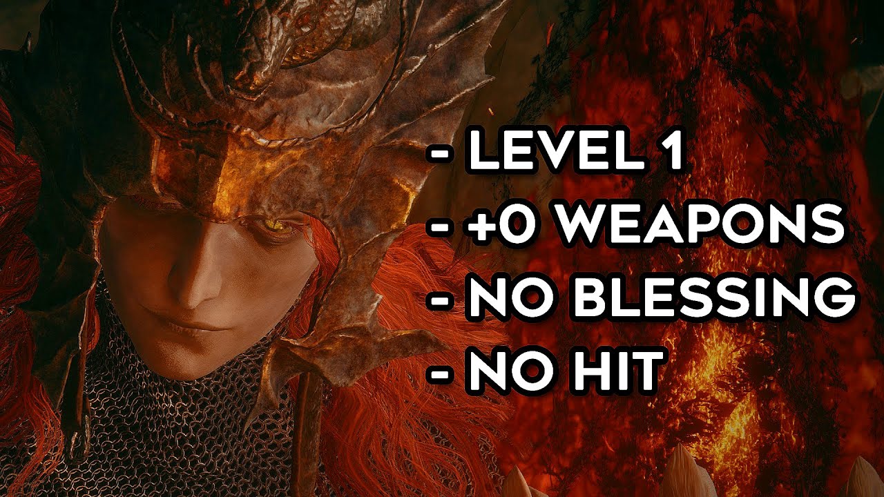 Elden Ring DLC - Messmer RL1+0, No Blessing, No Damage