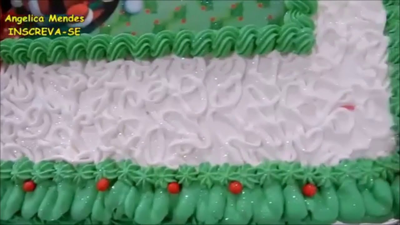Bolo Papai Noel 50 fatias