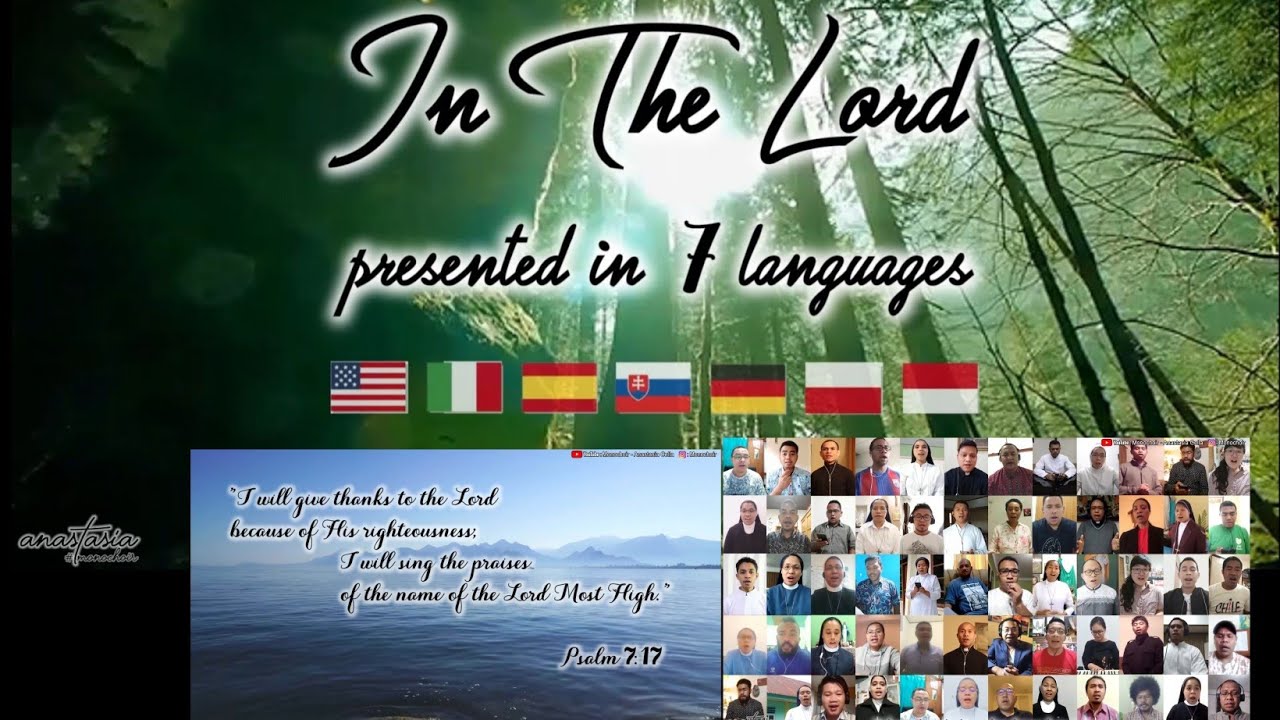 Taizé - In The Lord in English, German, Spanish, Italian, Slovak, Polish, and Indonesia | #monochoir