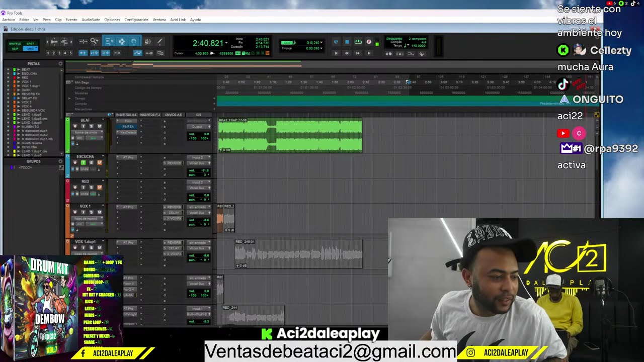 LIVE CHRIS OWXLL FLUYENDO MUSICA EN VIVO