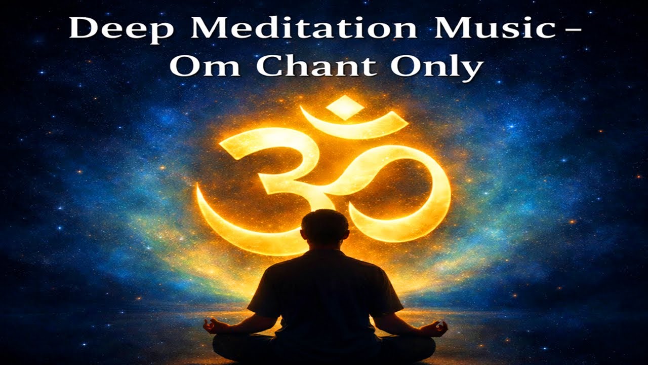 Deep Meditation Music – Om Chant Only | Relax Mind Body | Inner Peace | Bhakti Oli Music