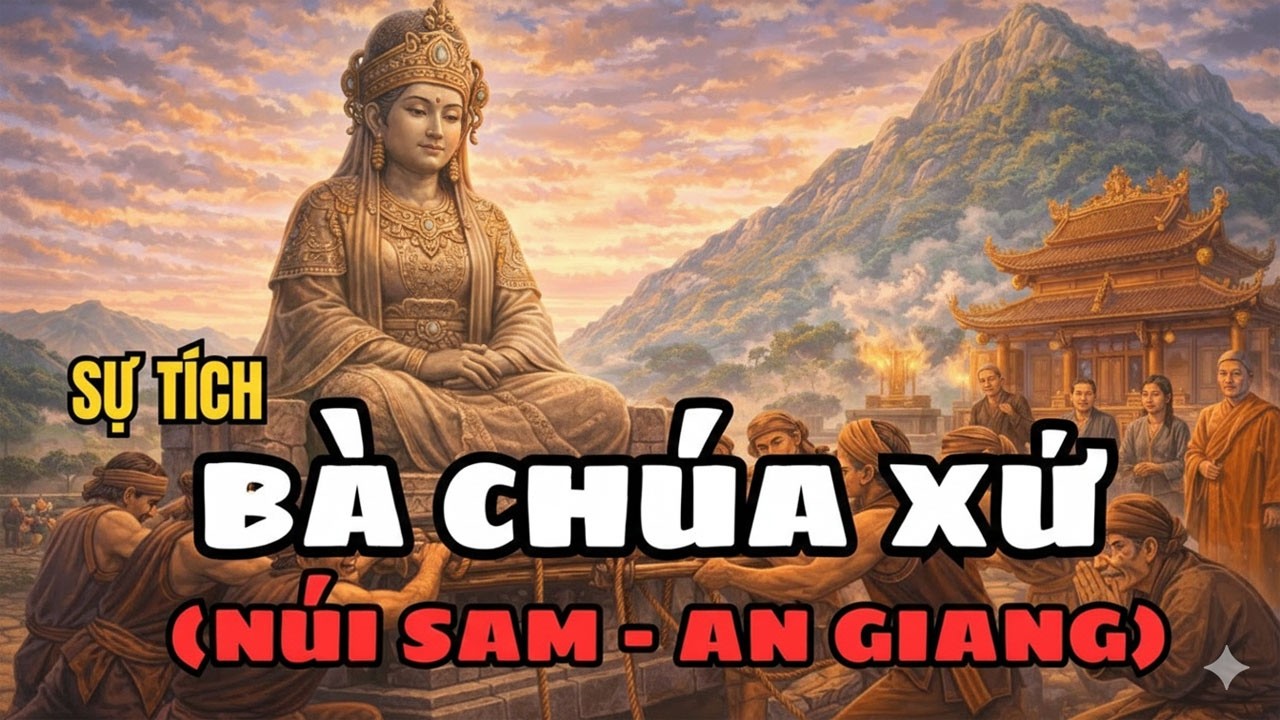 Sự Tích Bà Chúa Xứ Núi Sam - Tượng Đá Linh Thiêng Không Ai Khiêng Nổi