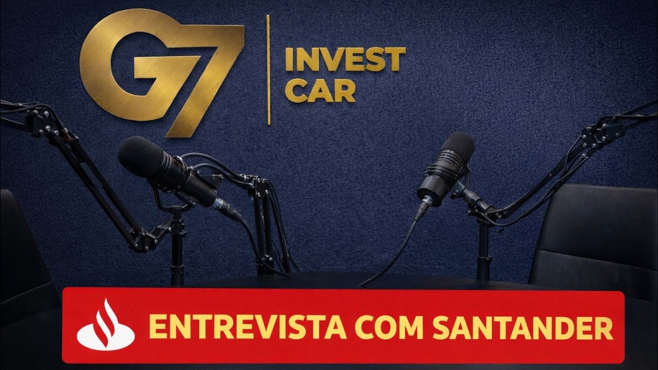G7 Invest Car  está ao vivo com Gabriel do banco Santander!