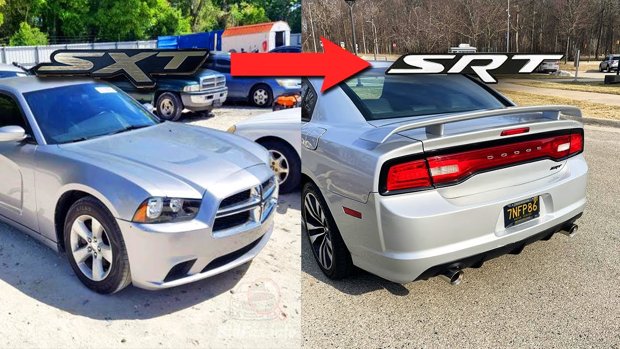 SXT TO SRT 2ND GEN CHARGER SWAP. (Full 392 scat pack swapped 2011-2014 charger) insane.