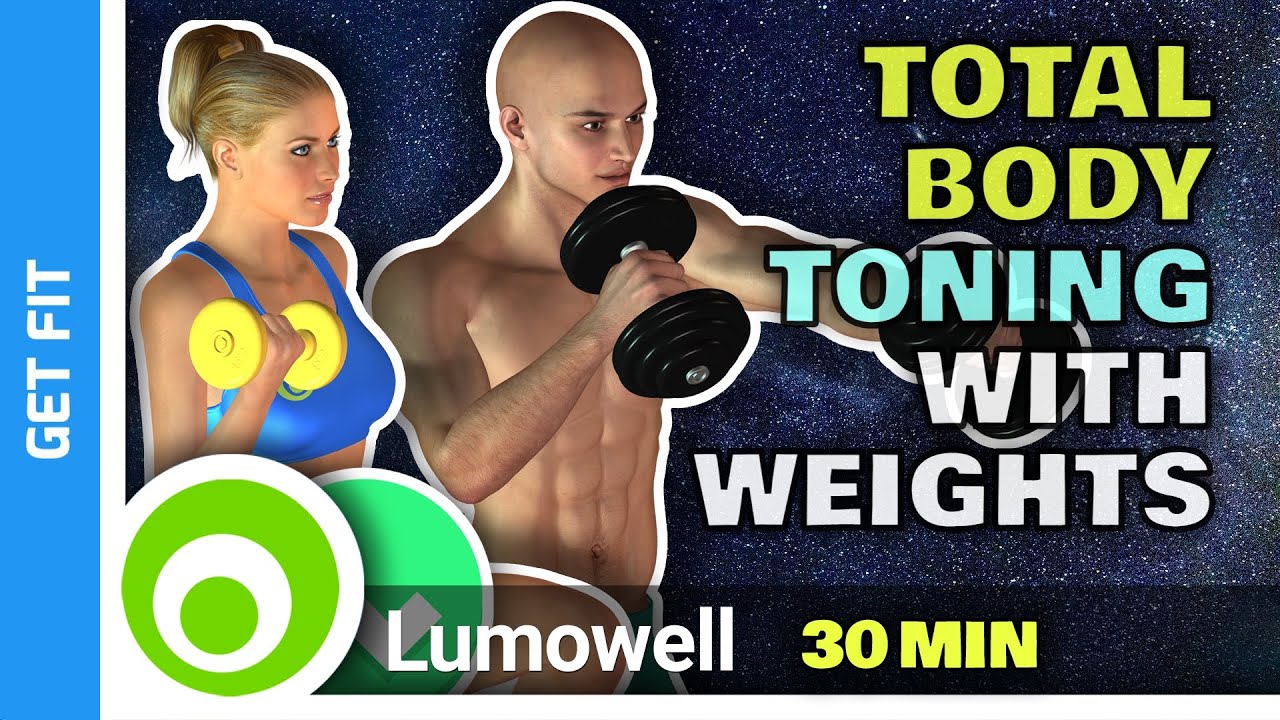 Full Body Toning Workout - With Weights