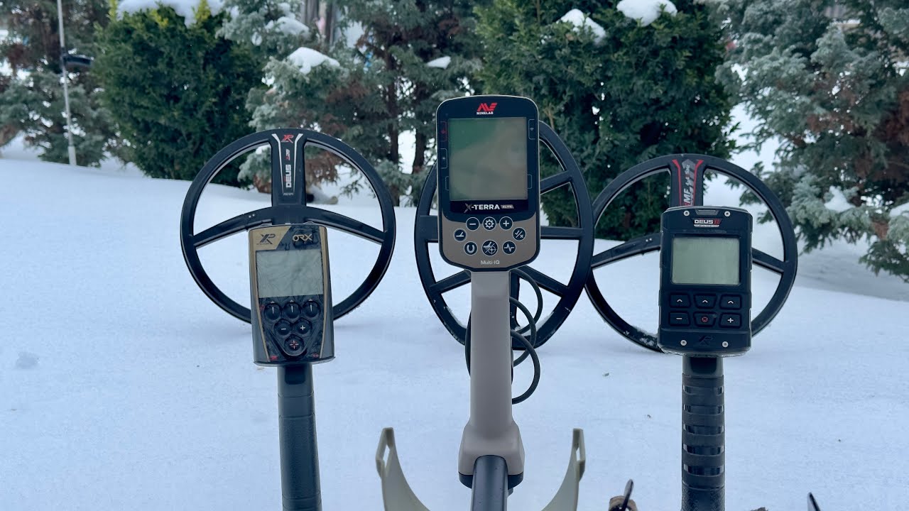 #XpDEUS2 VS MINELAB X TERRA ELIT . Битва монстров !)