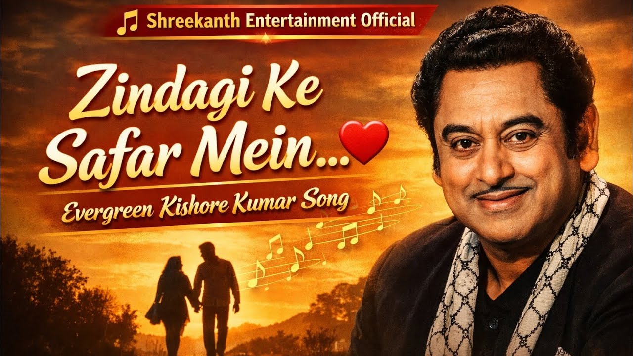 Zindagi Ke Safar Mein Guzar Jaate Hain JoMaqam | Evergreen Song by Kishore Kumar | Emotional Classic