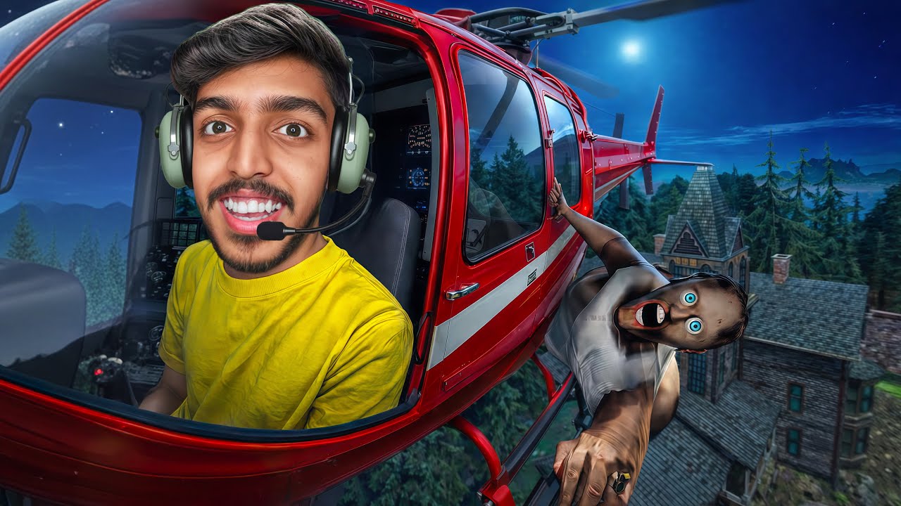 Helicopter Escape from Granny Chapter 2 Reimagined.!!