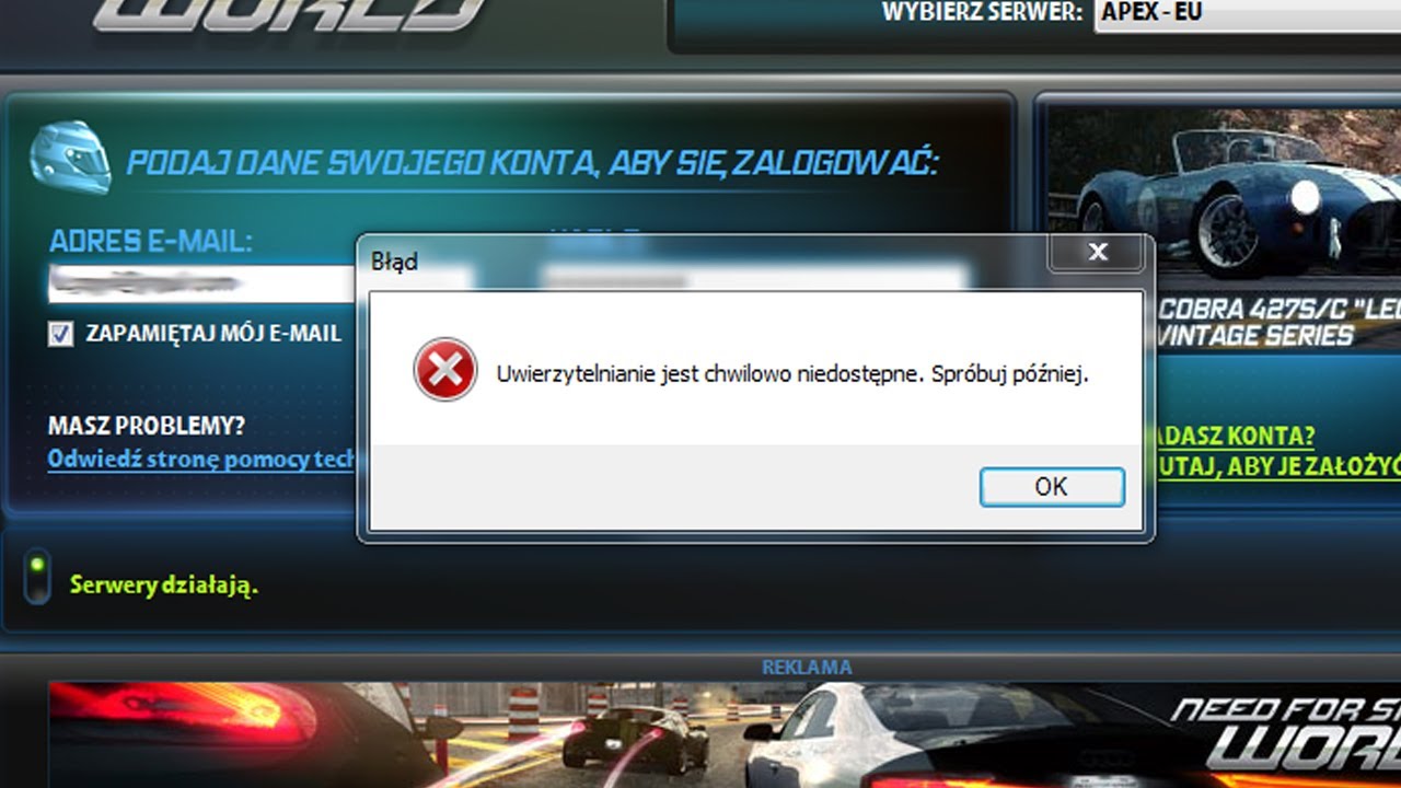 Za co zostałem zbanowany | NFS World