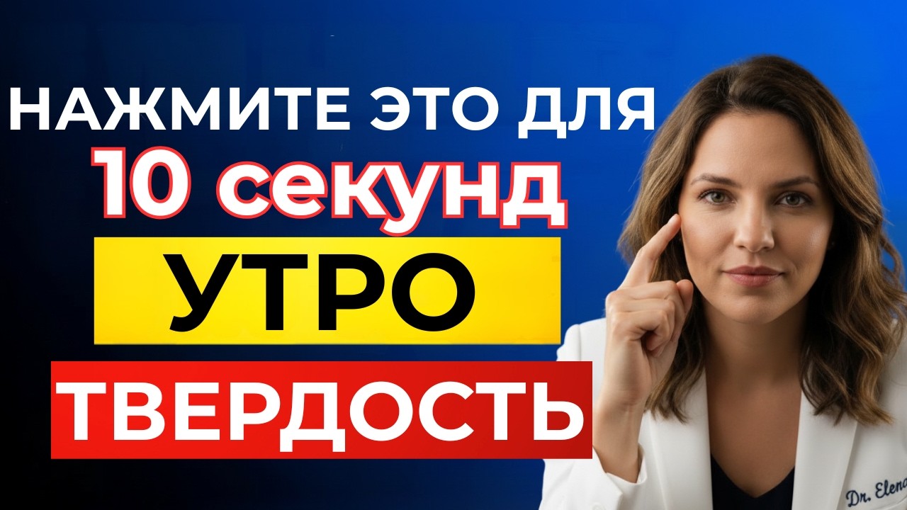 Уролог: Попробуйте этот 10-секундный утренний трюк для мужчин!
