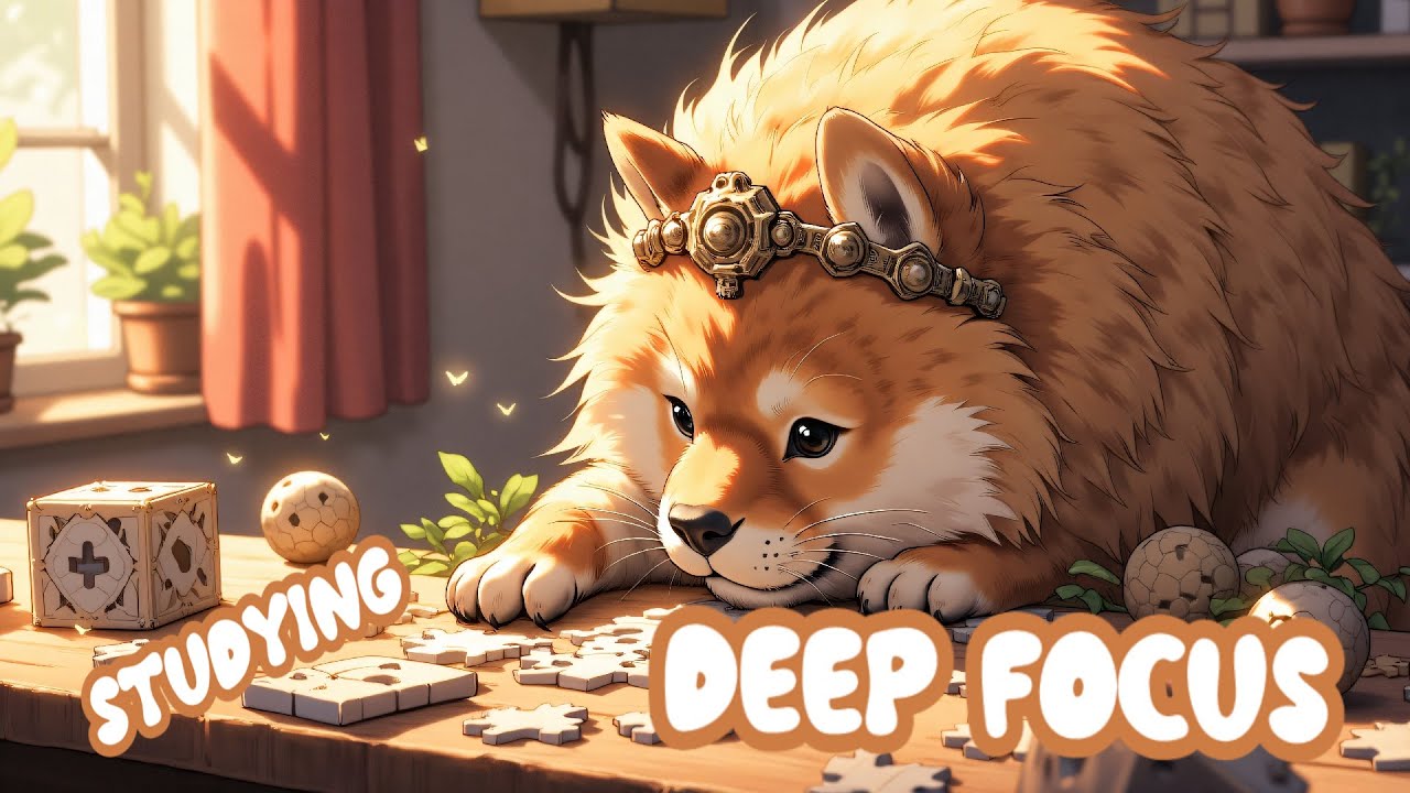 🌙 Brain-Boosting Focus Music | Study & Work in Peace | Deep Focus