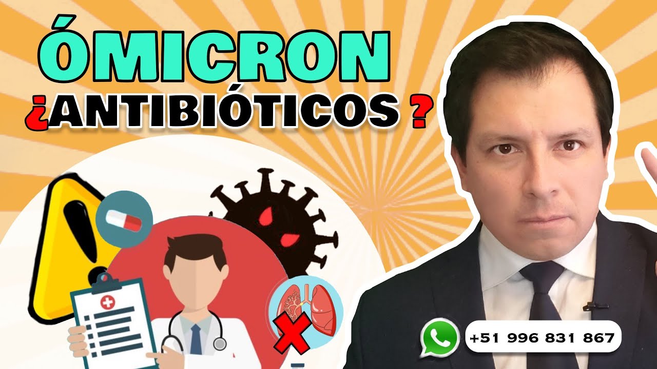 ALERTA  ⚠️ ¿ANTIBIÓTICOS EN EL TRATAMIENTO DE ÓMICRON?