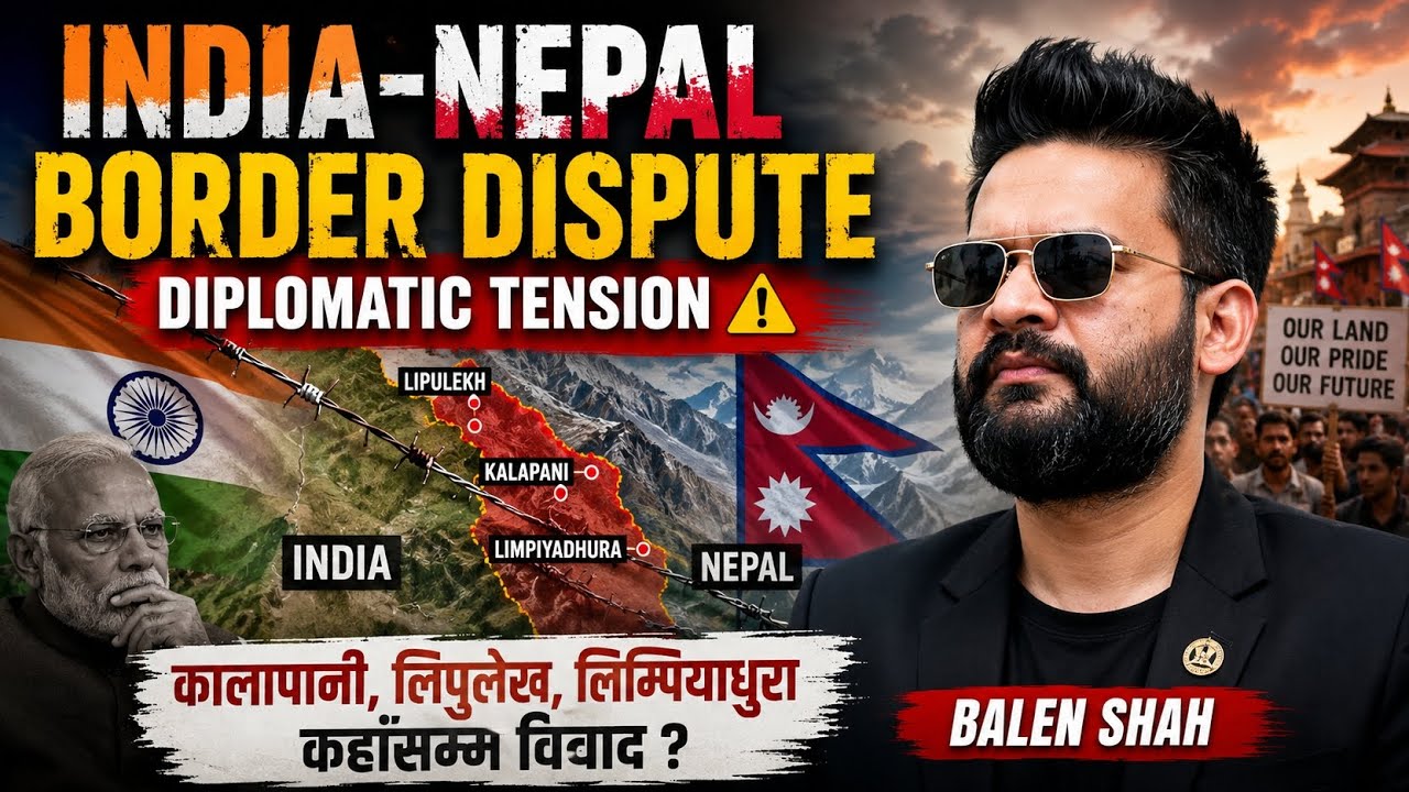 India-Nepal Border Dispute and Diplomatic Tension Explained | India vs Nepal Border Issue 2026