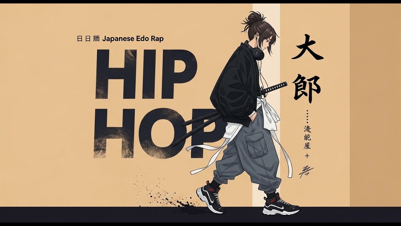 ずっと浸れるバイブス ⚡️ 江戸ヒップホップ 🎧 Japanese Edo HipHop Rap Fusion 🎧 New Playlist.