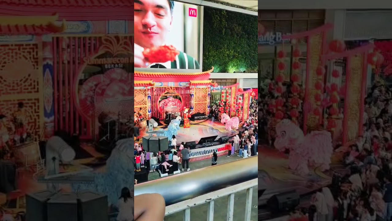Pertunjukan Barongsai di Summarecon Mall Bekasi #barongsai #pertunjukkan #summareconbekasi 