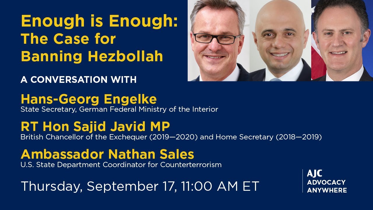Enough is Enough: The Case for Banning Hezbollah - AJC Advocacy Anywhere