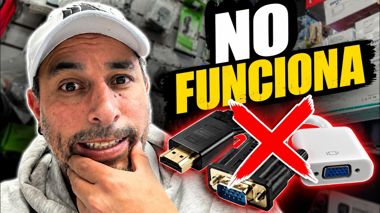 la mejor explicacion de ADAPTADORES DE VIDEO para que no cometas errores