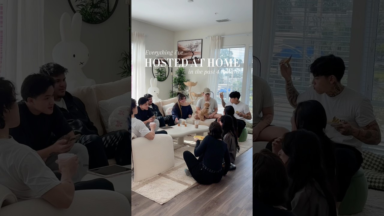 In my hosting era 🥰💫 #home #hosting #homedecor #homeinspo #interior #cozyhome #dinnerparty