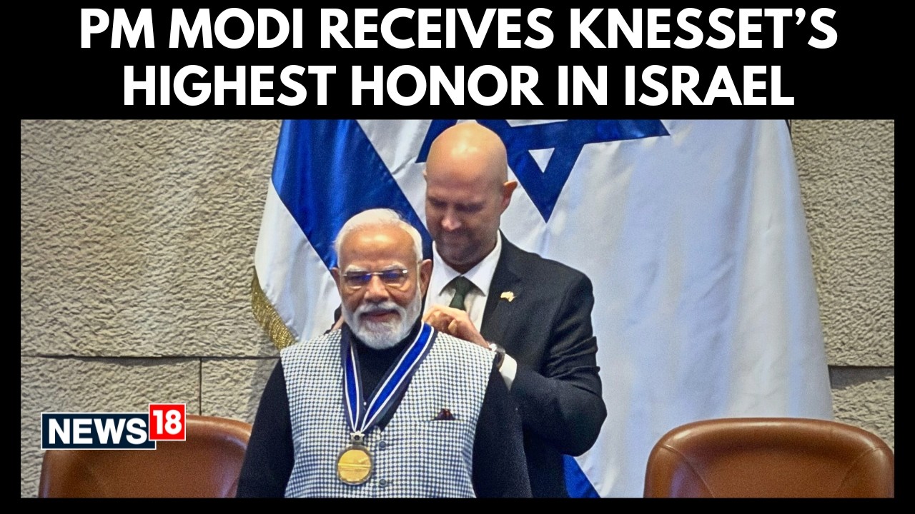 PM Modi Conferred Knesset’s Highest Honour in Israel | Ties Expand ‘In Scale and Scope’ | N18G