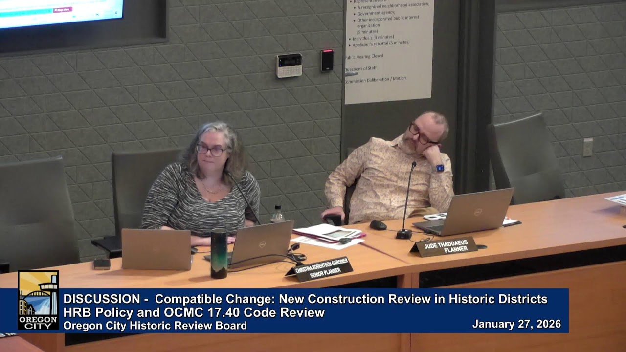 Historic Review Board - January 27, 2026