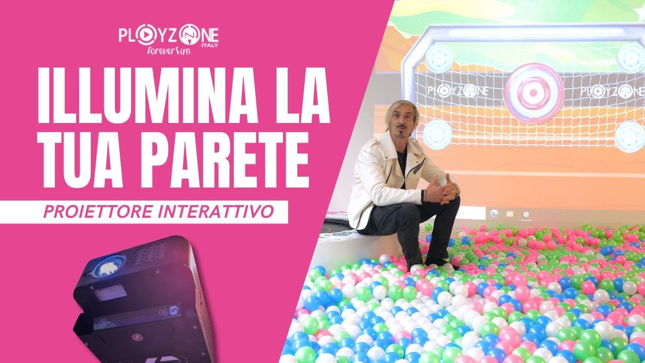 Come Animare la tua parete - Video Proiettore Interattivo